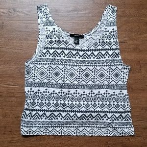 Tribal crop top